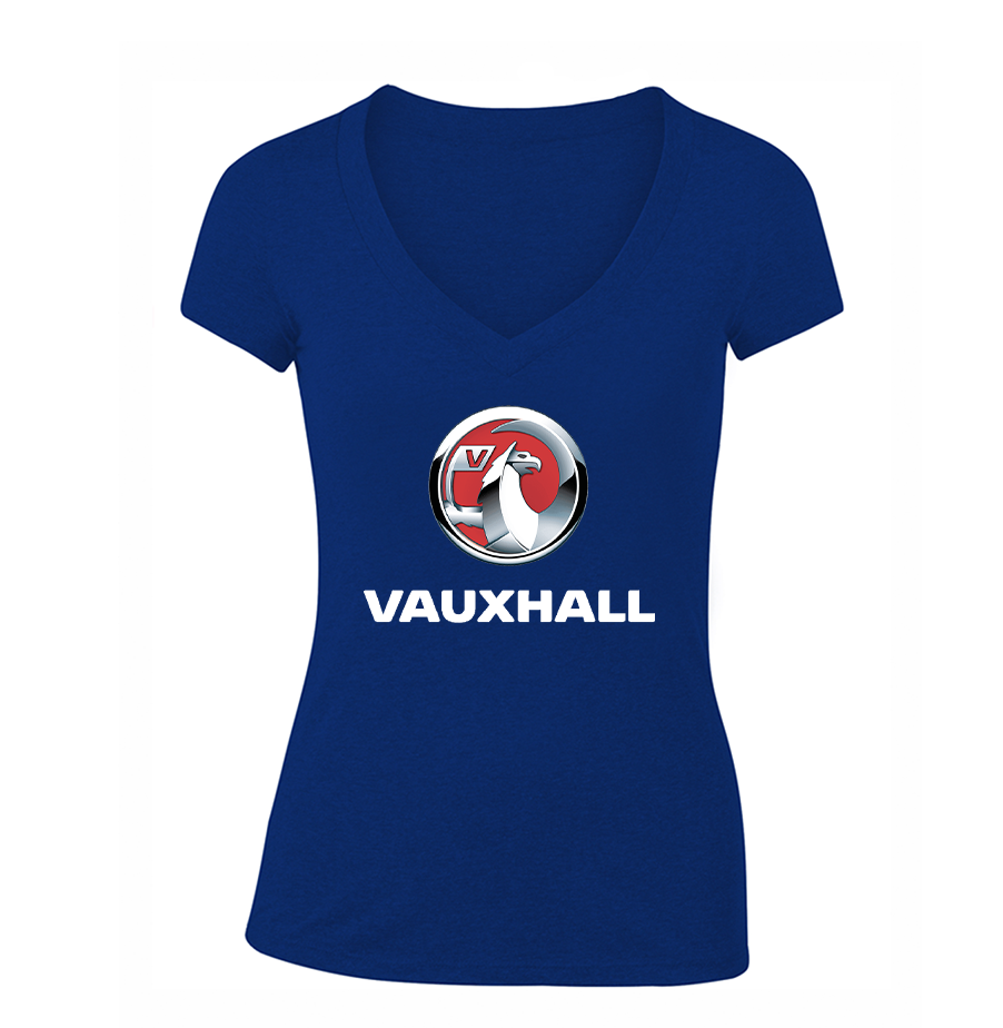 Women's Vauxcall motors V-Neck T-Shirt
